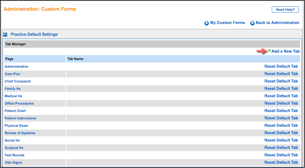 Administration: Custom Forms