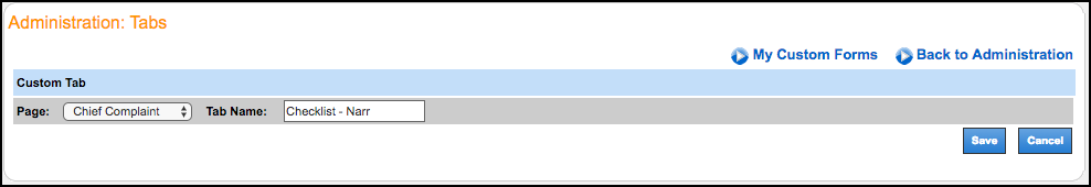 Administration: Custom Forms