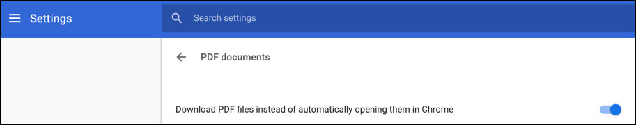NextGen Office Recommended Browser PDF Settings