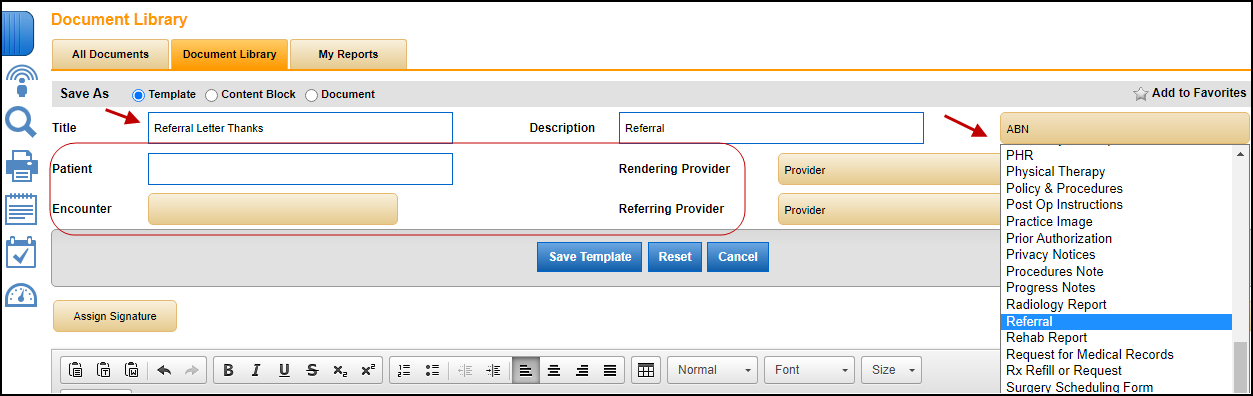 Document Library