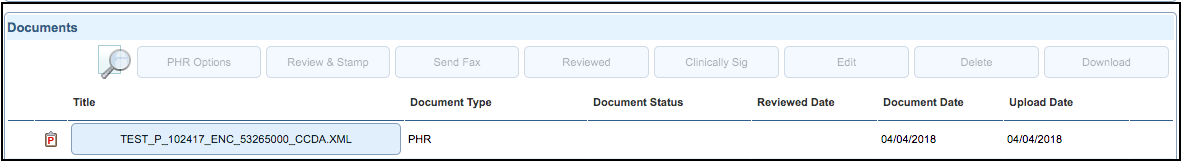 Import a C-CDA File
