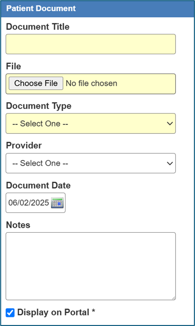 Patient Documents