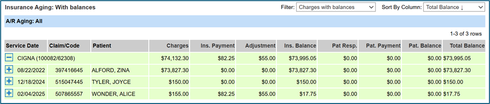 Insurance Ledger