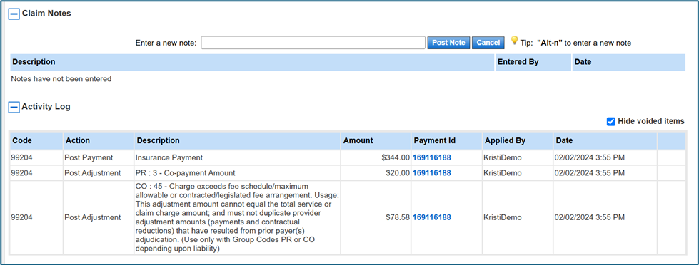 Insurance Ledger