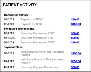 NextGen Pay Powered by InstaMed Payment Plans