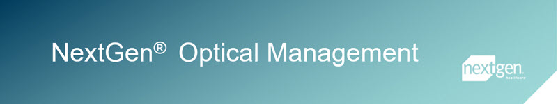 NextGen Optical Management