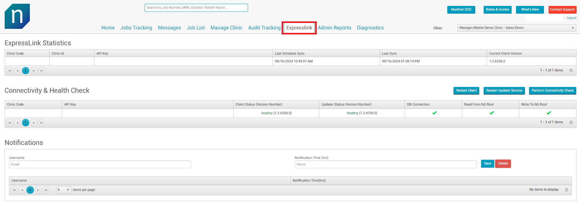 How to Check the Status of NextGen MS Mobile Express Link Service