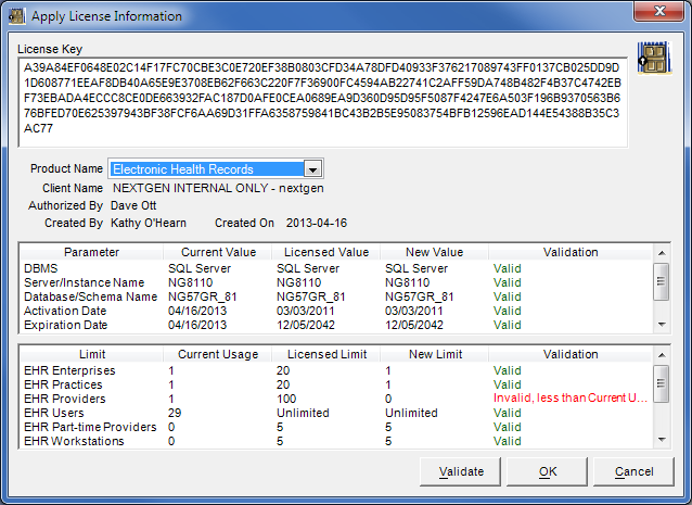 How to Install a Licensing Key